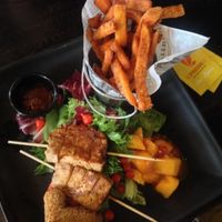 Vegan platter  at Chico's - Töölö in Helsinki