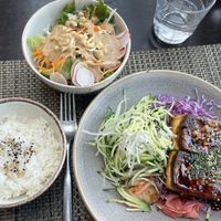 Teriyaki tofu  at Hoku in Helsinki