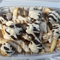 Falafel Fries  at Lawadessa in West Bridgewater