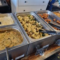 Lunch buffet at Legume in Uppsala