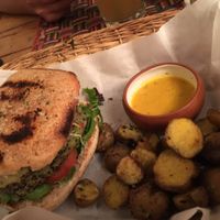 Espacial Burger at El Jardín de Jazmín in Lima