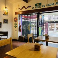 Inside the restaurant   at El Jardín de Jazmín in Lima