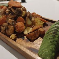 Champipapas special at El Jardín de Jazmín in Lima