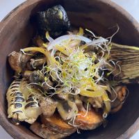 Smoked ceviche  at El Jardín de Jazmín in Lima