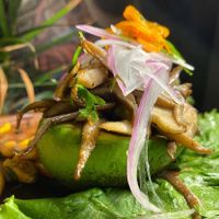 Amazing food at El Jardín de Jazmín in Lima