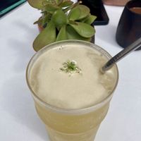 Avocado lemonade   at El Jardín de Jazmín in Lima