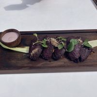 Empanadas  at El Jardín de Jazmín in Lima