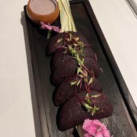 empanadas wow  at El Jardín de Jazmín in Lima