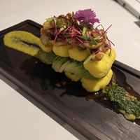 causa al wok   at El Jardín de Jazmín in Lima