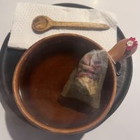 Paz y atardecer tea  at El Jardín de Jazmín in Lima