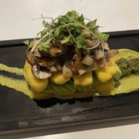 potato, avocado, mushrooms   at El Jardín de Jazmín in Lima