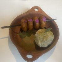 Peruvian doughnut  at El Jardín de Jazmín in Lima