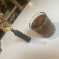 Orange cocoa, cold brew coffee  at El Jardín de Jazmín in Lima