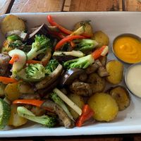 Vegiepapas with Thyme at El Jardín de Jazmín in Lima