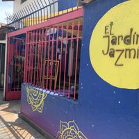 Outside at El Jardín de Jazmín in Lima