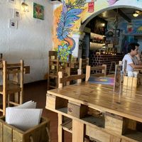 Inside at El Jardín de Jazmín in Lima