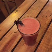 Juice (forgot the flavor, sorry 🙈) at El Jardín de Jazmín in Lima