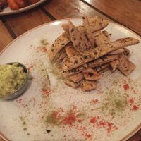 Pan con ajo at El Jardín de Jazmín in Lima