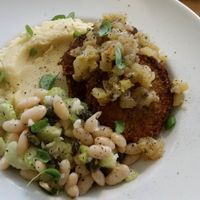 celery steak at Zyzna in Wroclaw