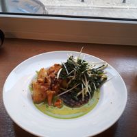 My fantastic meal! Thanks to super chef Hania at Zyzna in Wroclaw