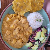 Vegan guatita at Mishqui Quinde Sweet Hummingbird in Mindo