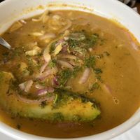 Encebollado vegano   at Mishqui Quinde Sweet Hummingbird in Mindo