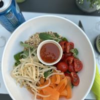 Thai salad  at Universo Vegano in Florence