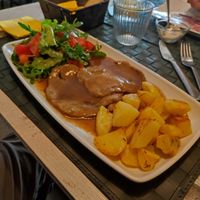 Seitan arrosto at Universo Vegano in Florence