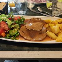 Seitan arrosto at Universo Vegano in Florence