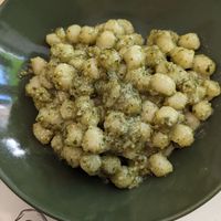 Gnocchi at Universo Vegano in Florence