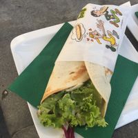 Wrap at Universo Vegano in Florence
