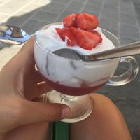 Fucking amazing!!!! Best yogurt I ever taste!!!!  at Universo Vegano in Florence