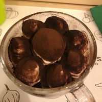 Tiramisu was ok at Universo Vegano in Florence