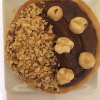 vegan nutella cake at Universo Vegano in Florence