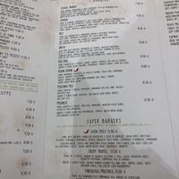 Menu at Universo Vegano in Florence