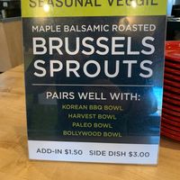 Ingredients at Laughing Planet Cafe in Bend