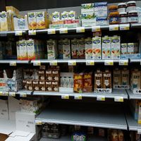 Some store inside at K-Supermarket Postitalo in Helsinki