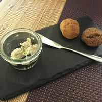 Starters at Bhajan Cafe in Riga