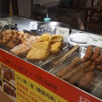 Faux meats etc at Im Jai - Veg Food Stall in Chiang Mai