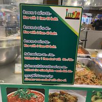 Menu  at Im Jai - Veg Food Stall in Chiang Mai
