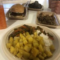 All for less than 200 baht  at Im Jai - Veg Food Stall in Chiang Mai