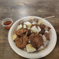 Vegan buffet at Im Jai - Veg Food Stall in Chiang Mai