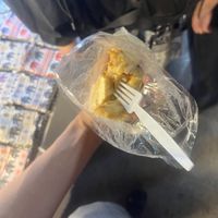 tofu & radish cake  at Im Jai - Veg Food Stall in Chiang Mai