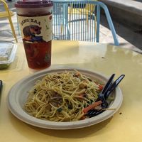 chinese noodles at Im Jai - Veg Food Stall in Chiang Mai