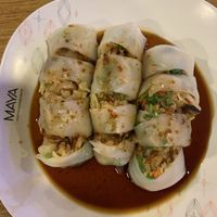 Rice Paper Spring Rolls at Im Jai - Veg Food Stall in Chiang Mai