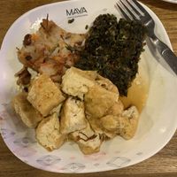 Tofu and Cakes at Im Jai - Veg Food Stall in Chiang Mai