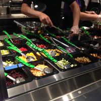 salad bar  at MAD Greens in Scottsdale