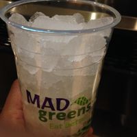 they have crushed ice! at MAD Greens in Scottsdale