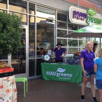 in line on opening day at MAD Greens in Tempe