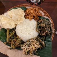 Nasi campur at Biah Biah - Gootama in Ubud
